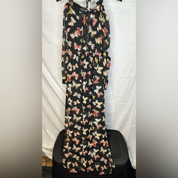 Boho Maxi Butterfly Dress - Picture 11 of 12